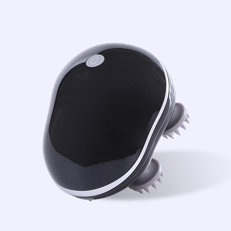 Fejmasszírozó – újratölthető elektromos készülék a fejbőr ellazítására, többfunkciós, intelligens masszázs, ABS anyag.