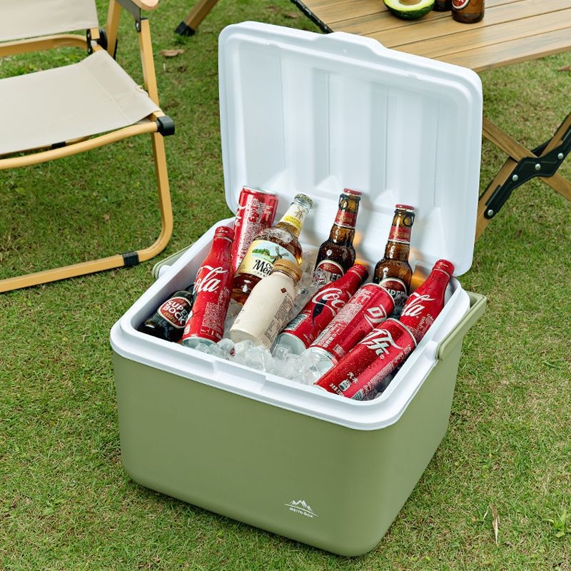 Izolirana kutija za hranu za vozilo i vanjsko kampiranje (gumeni materijal, funkcija samopumpanja, ledeni paket)