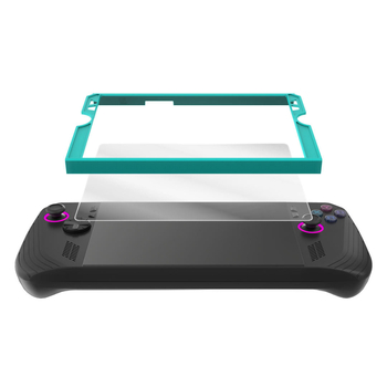 ROG Ally X Protecție de ecran din sticlă temperată cu anti-lumină albastră, prelucrare OEM, ambalaj în cutie cadou