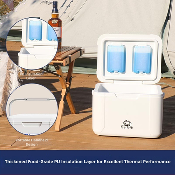 Ice Energy Pārvadājamā izolētā ledus uzglabāšanas kaste 18L ar PU putu izolāciju