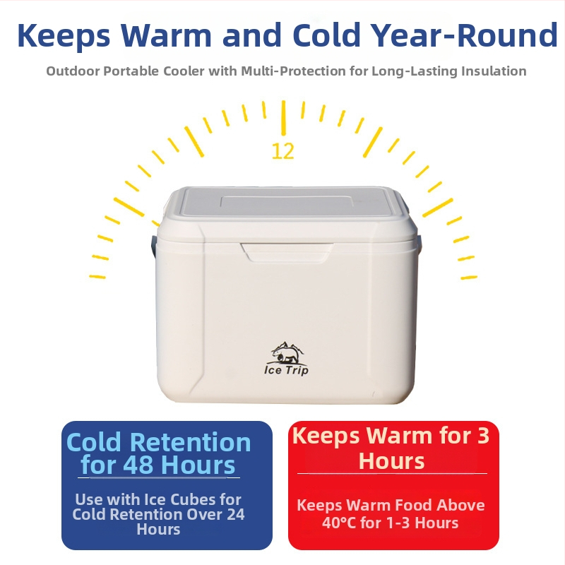 Ice Energy Pārvadājamā izolētā ledus uzglabāšanas kaste 18L ar PU putu izolāciju