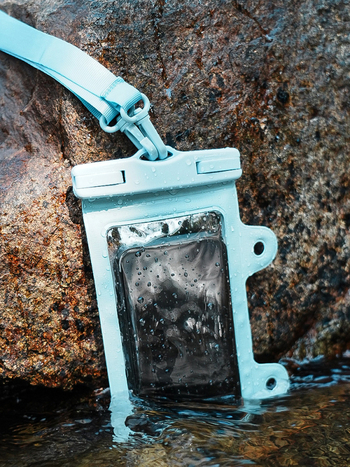 Презрамков водоустойчив калъф за телефон IPX8, PVC материал, сензорен екран, за водни приключения на открито