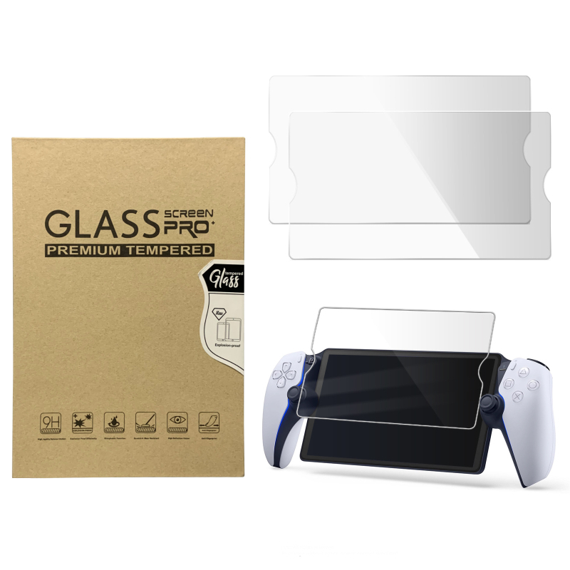 Protector pentru ecran PS5 Portal din sticlă securizată - 0,25 mm, 100% transparență, compatibil cu PS5 Portal, prelucrare OEM