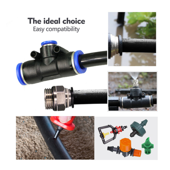 Σετ άρδευσης από PE σωλήνα, γρήγορη σύνδεση και χρονόμετρο ποτίσματος, εύκολη εγκατάσταση (Υλικό: PE; Τύπος: σωλήνας νερού/σωληνάκι ποτίσματος; Χαρακτηριστικά: εύκολη εγκατάσταση)