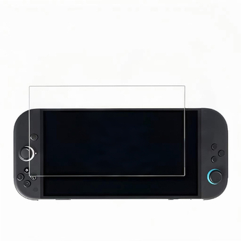 Switch 2 zaštitnik zaslona od kaljenog stakla, zaobljeni aluminijski rub, HD, otporan na otiske prstiju, otporan na udarce