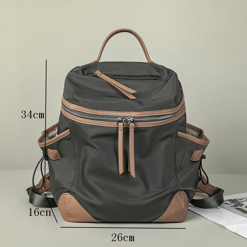 Unisex putni ruksak, Oxford tkanina, vodootporan, pogodan za 12-inčni prijenosnik, kapacitet ispod 20 litara, remeni s zračnom jastukom