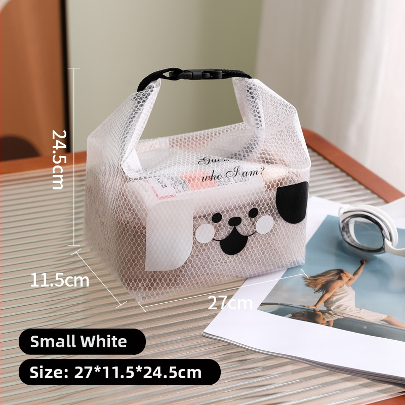 Cestovná kozmetická taška, štvorcový tvar, EVA materiál, viacúčelová, model RY008, na cestovanie, uskladnenie make‑upu a spálne.