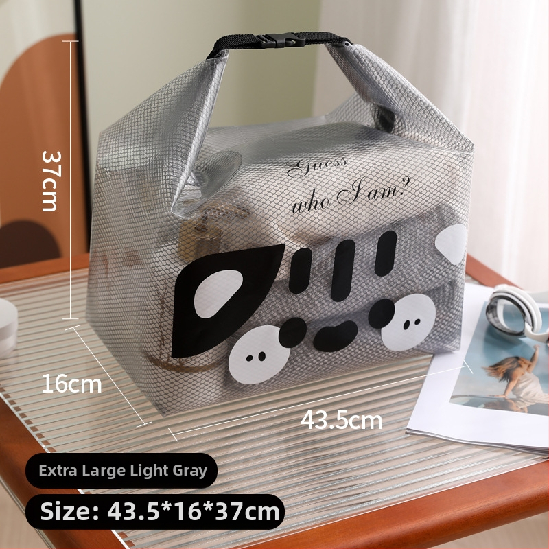 Cestovná kozmetická taška, štvorcový tvar, EVA materiál, viacúčelová, model RY008, na cestovanie, uskladnenie make‑upu a spálne.