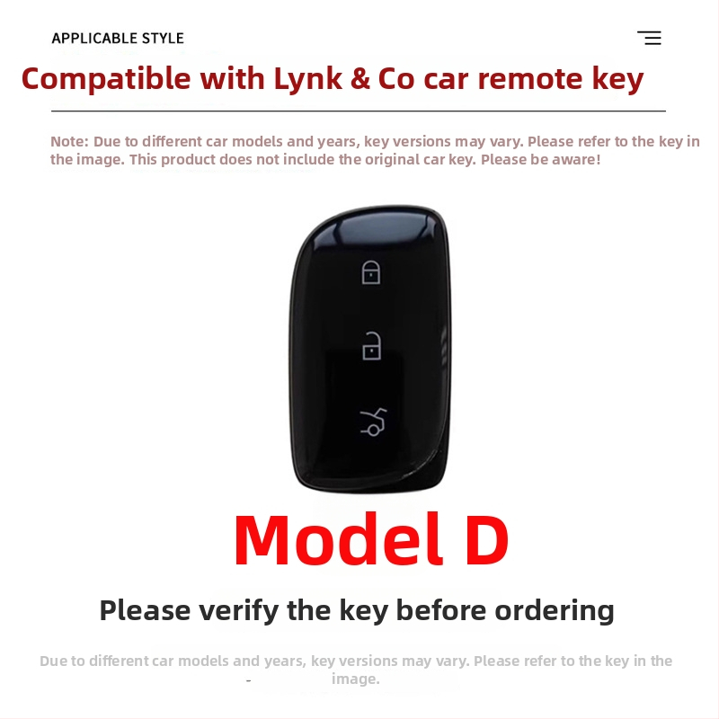 Kľúčové puzdro Lynk & Co 900 z hliníkovej zliatiny – minimalistický štýl, kompatibilný so Z20/Z10