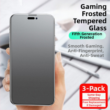 Ochranný štít obrazovky z tvrdeného skla pre iPhone – matný povrch, predný film, ochrana očí