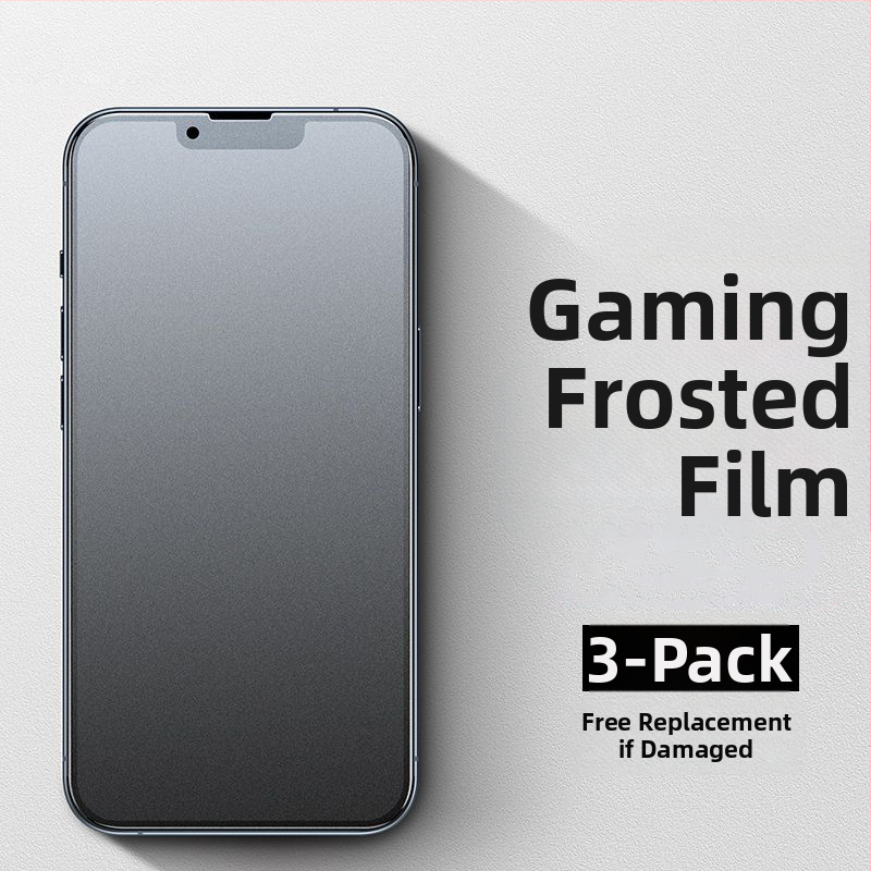 Ochranný štít obrazovky z tvrdeného skla pre iPhone – matný povrch, predný film, ochrana očí