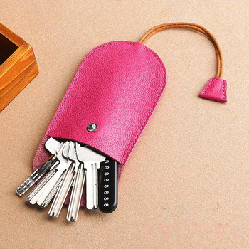 Τσάντα κλειδιών από PU υλικό, PU επένδυση, Unisex, Αστικός μινιμαλισμός