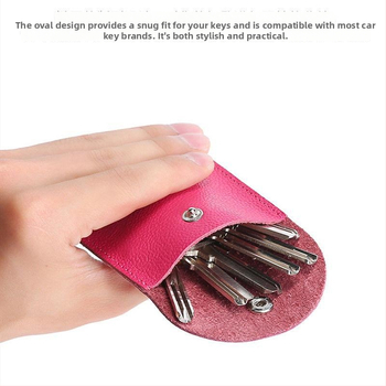 Τσάντα κλειδιών από PU υλικό, PU επένδυση, Unisex, Αστικός μινιμαλισμός