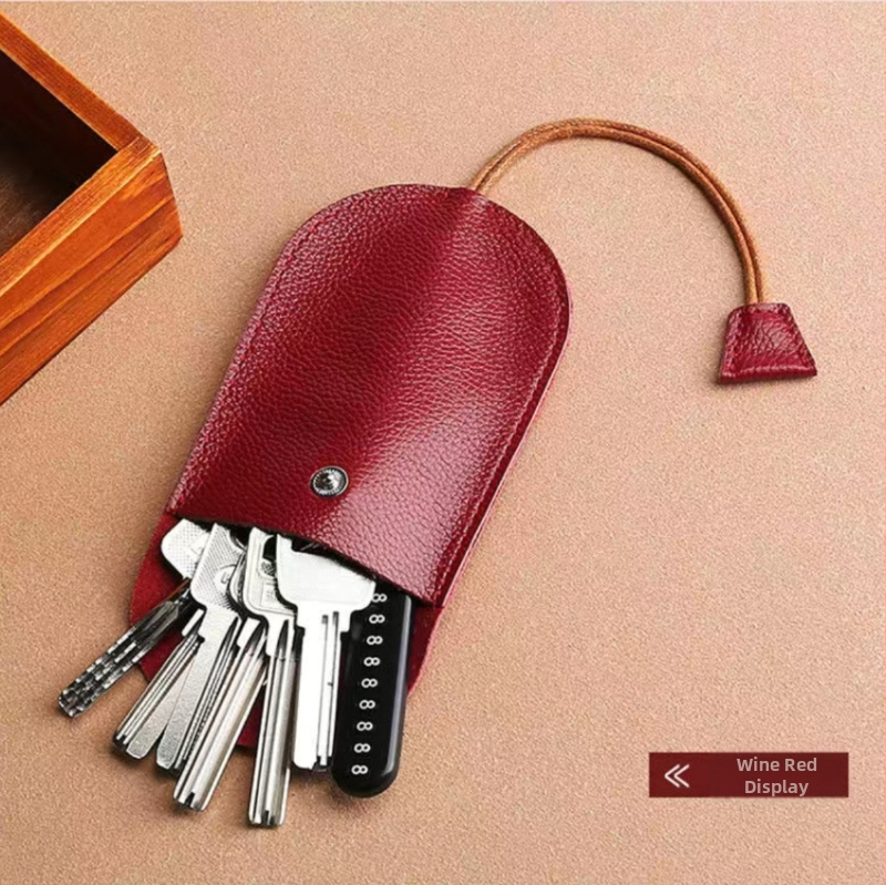 Τσάντα κλειδιών από PU υλικό, PU επένδυση, Unisex, Αστικός μινιμαλισμός