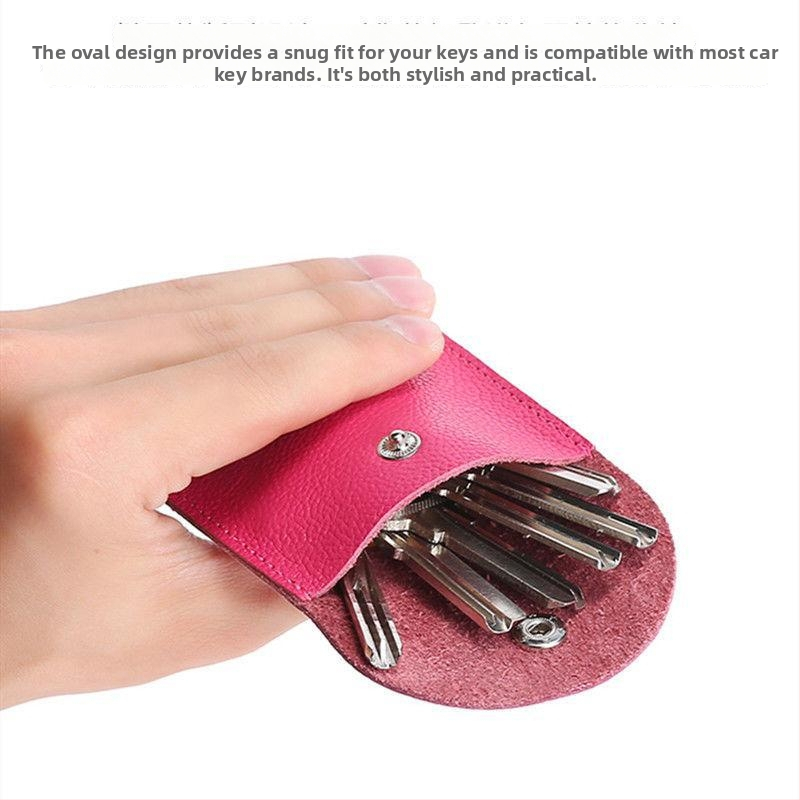 Τσάντα κλειδιών από PU υλικό, PU επένδυση, Unisex, Αστικός μινιμαλισμός