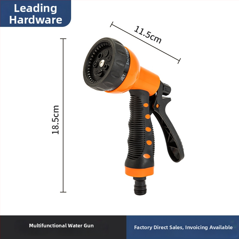 Escape Tiger Aedvee Püstol – ABS Plastikust, Mitmeotstarbeline Spreipüstol, Reguleeritav Voog, Sobib Auto Pesuks ja Aia Niisutamiseks