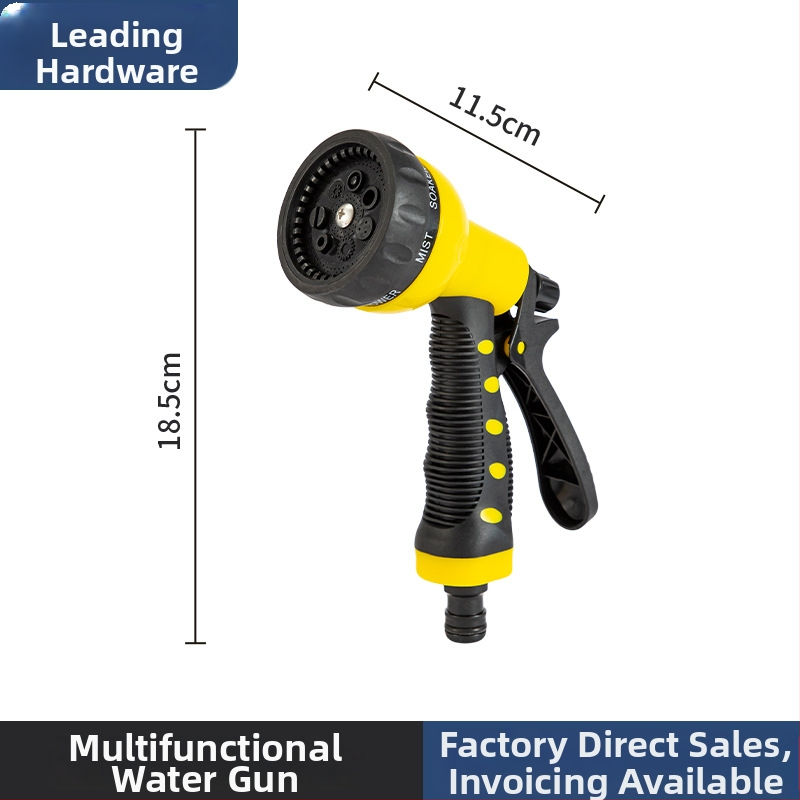 Escape Tiger Aedvee Püstol – ABS Plastikust, Mitmeotstarbeline Spreipüstol, Reguleeritav Voog, Sobib Auto Pesuks ja Aia Niisutamiseks