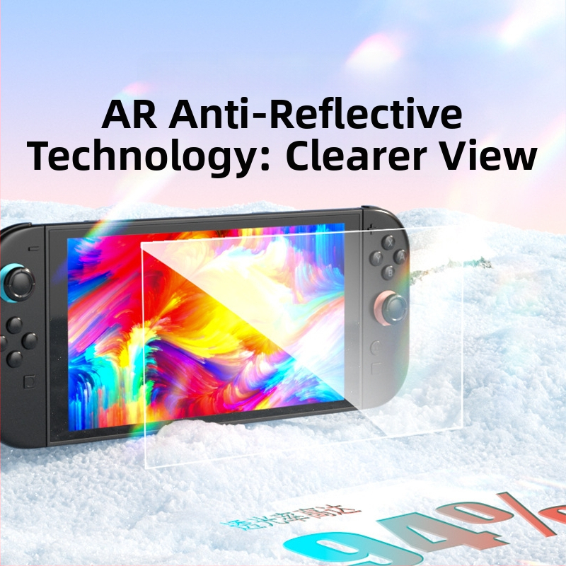 Tvrdené sklo na predný displej Switch2 Gen – proti otlačkom prstov, AR anti-reflexia