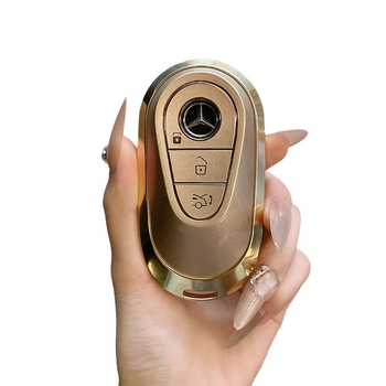 Θήκη κλειδιού Mercedes-Benz από αλουμίνιο με TPU, υψηλής ποιότητας για GLC, GLS, A, GLE, S320, C-series, E300 και Maybach