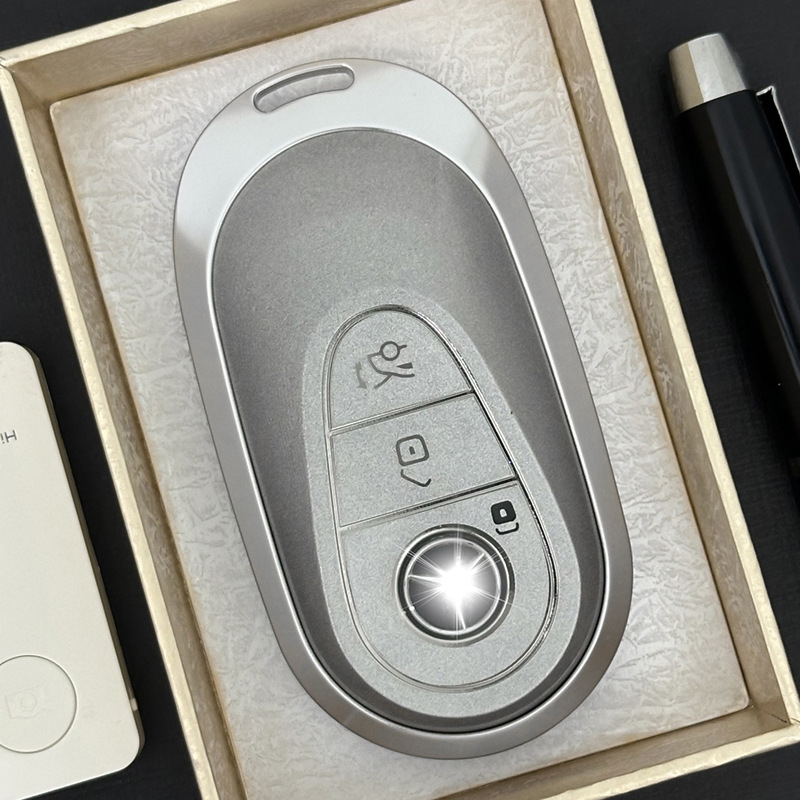 Θήκη κλειδιού Mercedes-Benz από αλουμίνιο με TPU, υψηλής ποιότητας για GLC, GLS, A, GLE, S320, C-series, E300 και Maybach