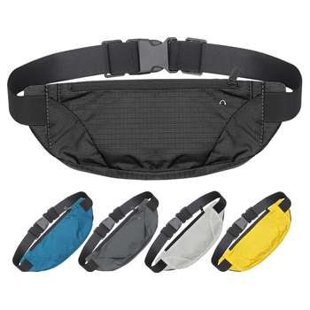 Športová bedrová taška — ultra ľahká, odolná voči opotrebeniu, proti krádeži, polyester, unisex