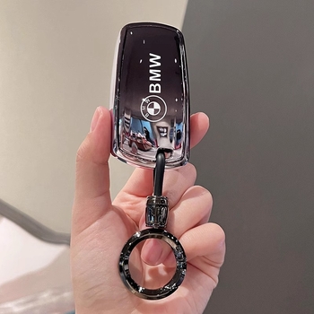 BMW kulcsfedél – TPU, egyszerű stílus, testreszabás nélküli