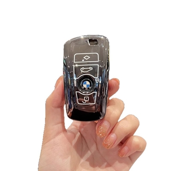 BMW kulcsfedél – TPU, egyszerű stílus, testreszabás nélküli