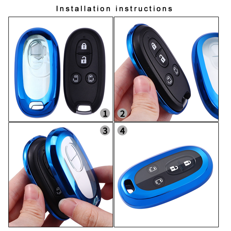 KAKTUS TPU θήκη κλειδιού αυτοκινήτου για Suzuki – αδειοδοτημένη ιδιωτική ετικέτα