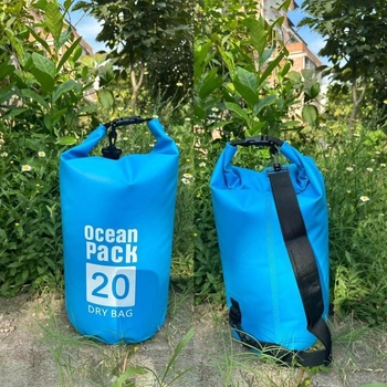 Водоустойчива торба за открито с водоустойчива тъкан — материал: Друг; стил: Друг; Категория: Торба за вода за открито