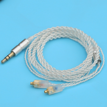 Audio kabel, model 006, Guan He — jezgro bakrenog vodiča s postavljenim srebrnim premazom, vodiči od bakra bez kisika, srebrni premaz
