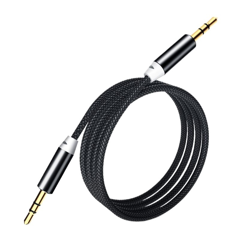 Auto AUX audio kabel, 3,5 mm muški–muški, duljina 1 m, bakreni vodič, optički kabel