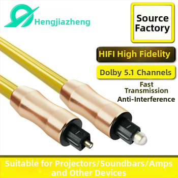 Sheng kaixing 1501 optický audio kábel, zlaté konektory, RoHS certifikovaný, pre digitálne zariadenia