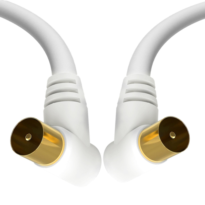 Koaksialinis signalo kabelis skaitmeniniam Set-Top Box, dengti jungtys, varinis branduolys