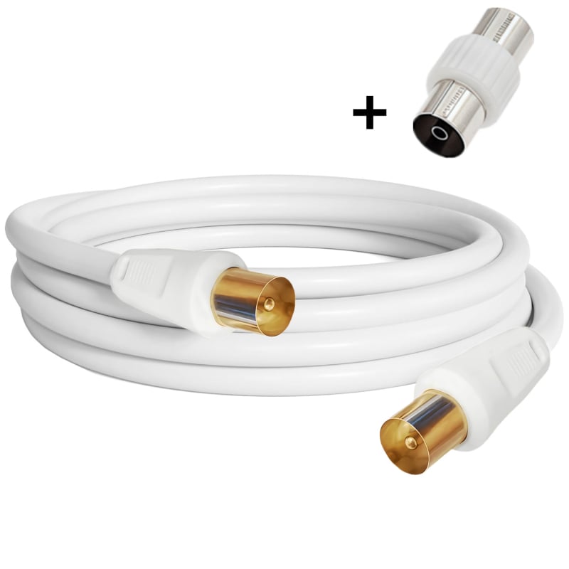 Koaksialinis signalo kabelis skaitmeniniam Set-Top Box, dengti jungtys, varinis branduolys