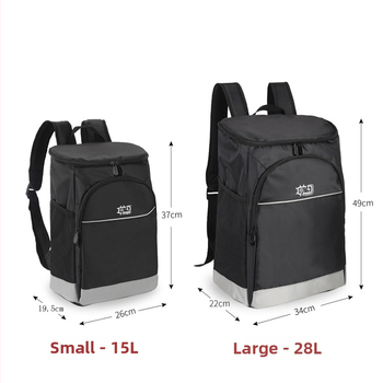 Externý izolačný batoh z Oxford materiálu a TPU, vzor 69850, na horskú turistiku