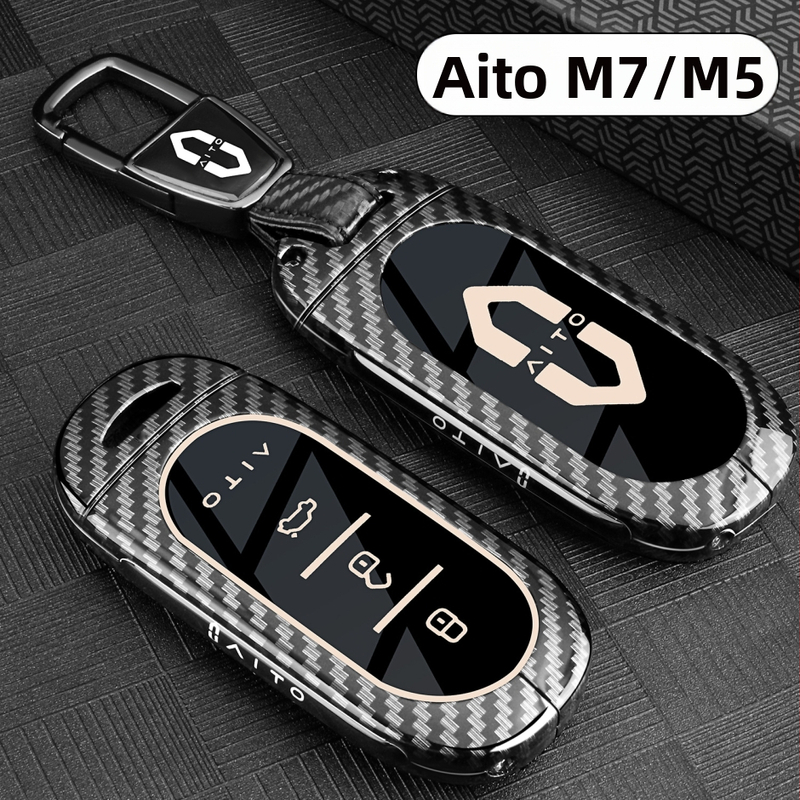 Obal na kľúče pre Wenjie M7, minimalistický kryt zo zinkovej zliatiny, bez možnosti úprav