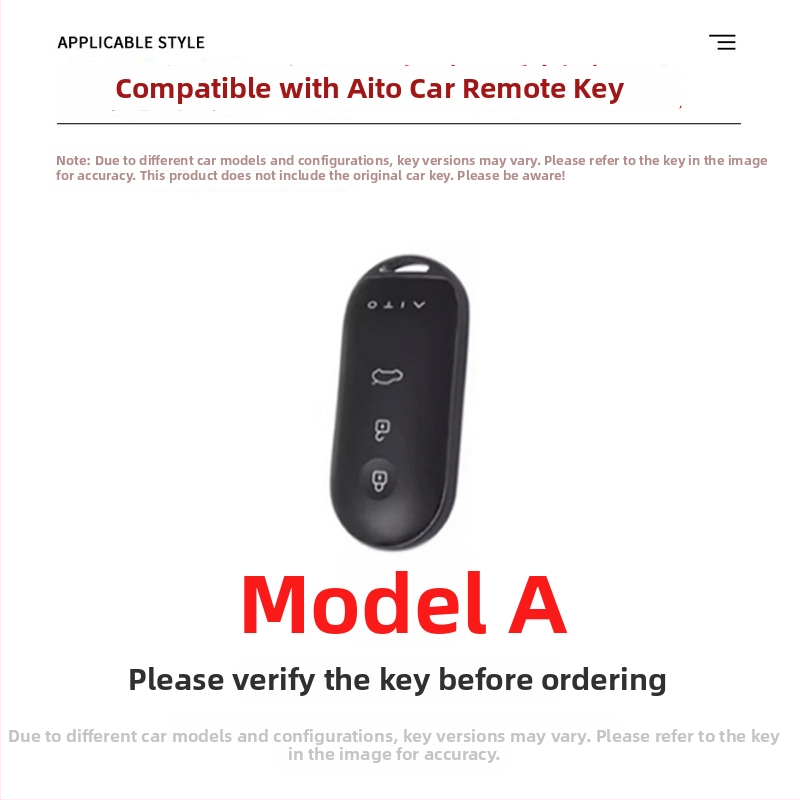 Obal na kľúče pre Wenjie M7, minimalistický kryt zo zinkovej zliatiny, bez možnosti úprav