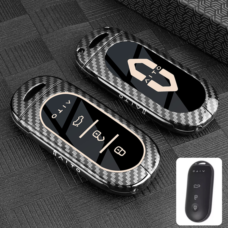 Obal na kľúče pre Wenjie M7, minimalistický kryt zo zinkovej zliatiny, bez možnosti úprav