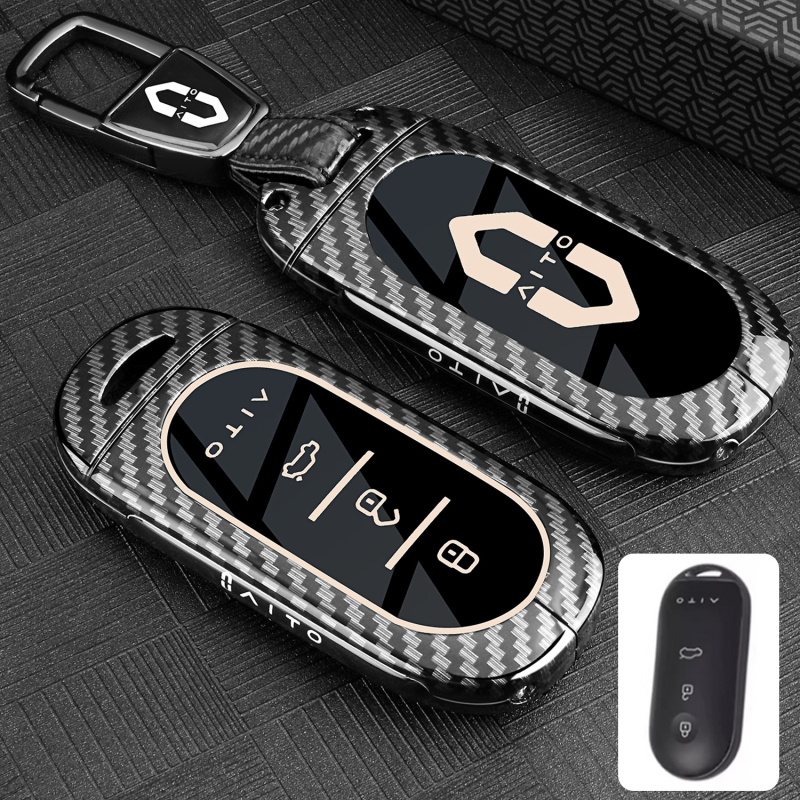 Obal na kľúče pre Wenjie M7, minimalistický kryt zo zinkovej zliatiny, bez možnosti úprav