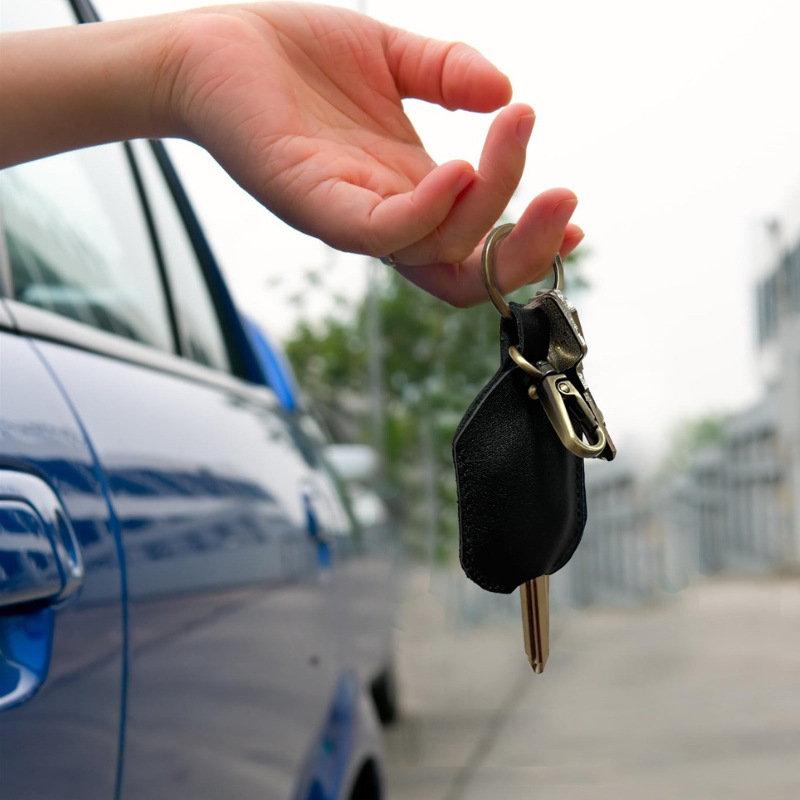 PU kožená taška na kľúče – prenosná, proti strate a škrabaniu, s možnosťou tlače loga