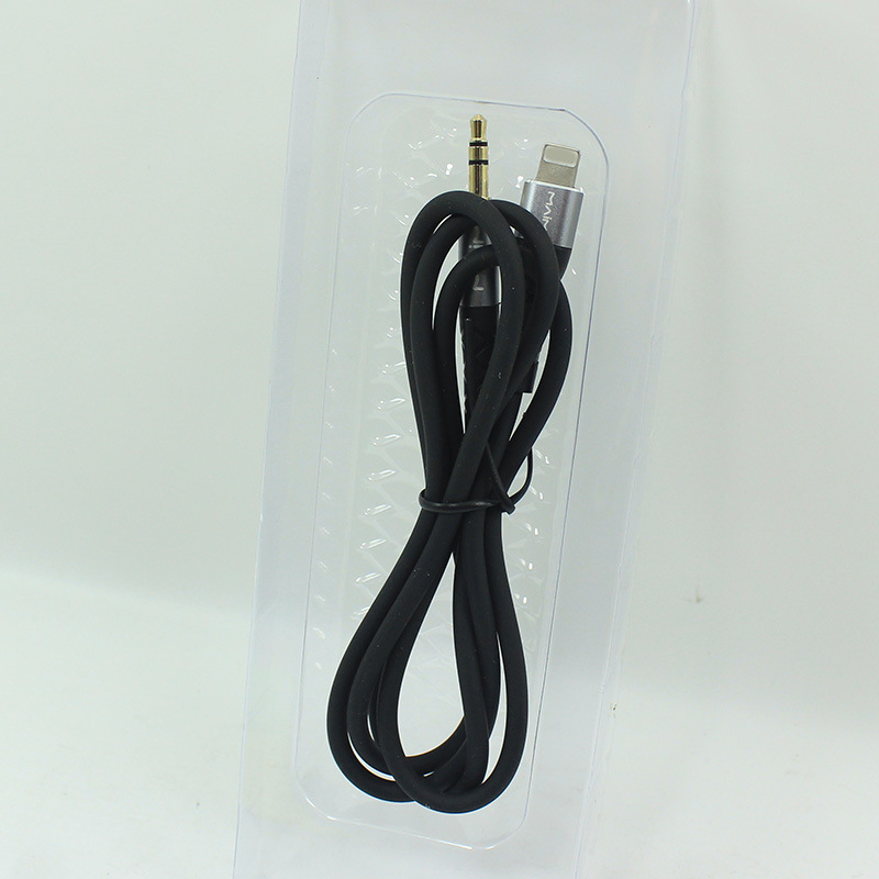 Kabel za auto audio za iPhone, AUX kabel, Type-C i 3.5 mm adapter, bakreni vodič s PET jezgrom