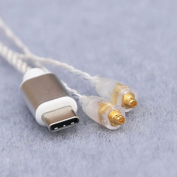 Type-C kabel za slušalice s MMCX konektorom, Android kompatibilan, ALC5686 čip nadogradnja, bakrena jezgra prekrivena srebrnim slojem, oksid bez