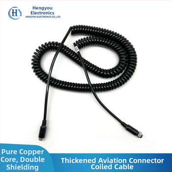 Hengyou kábel pre spätnú kameru nákladného auta s PU plášťom, ROHS certifikát, pre zvuk a video