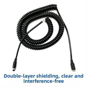 Hengyou kábel pre spätnú kameru nákladného auta s PU plášťom, ROHS certifikát, pre zvuk a video