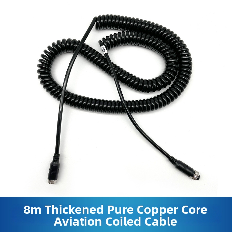 Hengyou kábel pre spätnú kameru nákladného auta s PU plášťom, ROHS certifikát, pre zvuk a video