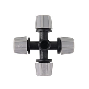 Xiuning Garden POM Mikropostrekovacia tryska, Štvorkrátová krížovo-atomizačná, pre záhradné zavlažovanie a chladenie skleníka