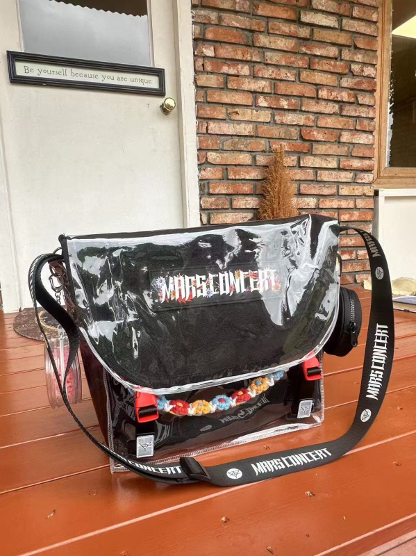 Āra ūdensizturīga PVC uzglabāšanas soma ar aizsarg vāciņu – viegla, caurspīdīga, versija 25, piemērota āra sportam