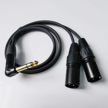 Benaste kábel zvukovej línie, trojžilný 65-otáčkový dvojitý XLR, kábel 1–2 pre mixážny pult/zesilovač/steréo/mikrofón, meďové jadro
