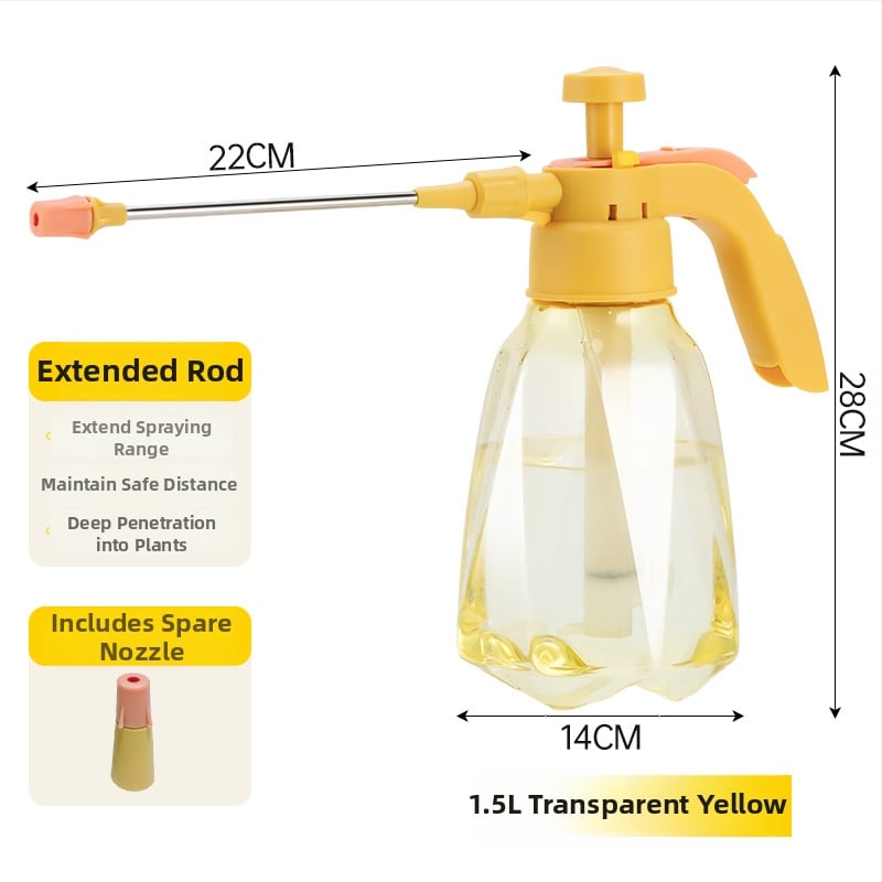Rip Ръчен пръскалник за растения, диамантена форма, пръскане под налягане, материал PP+PET