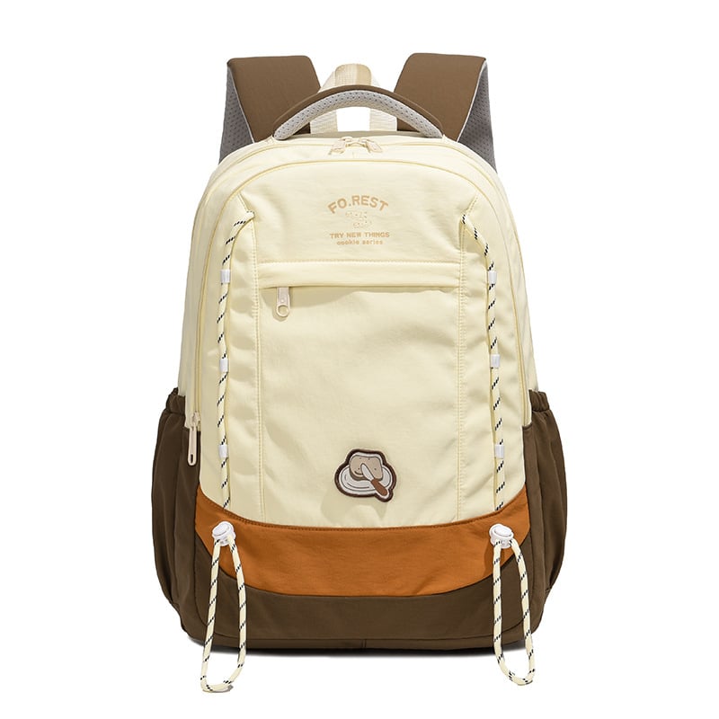 Ruksak u korejskom stilu, lagan i vodootporan, 20–35L, najlon, kompatibilan s 8-inčnim prijenosnikom, zakrivljene naramenice